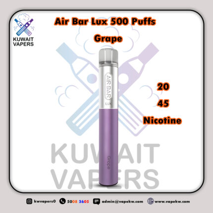 Air Bar Lux Grape 500 Puffs