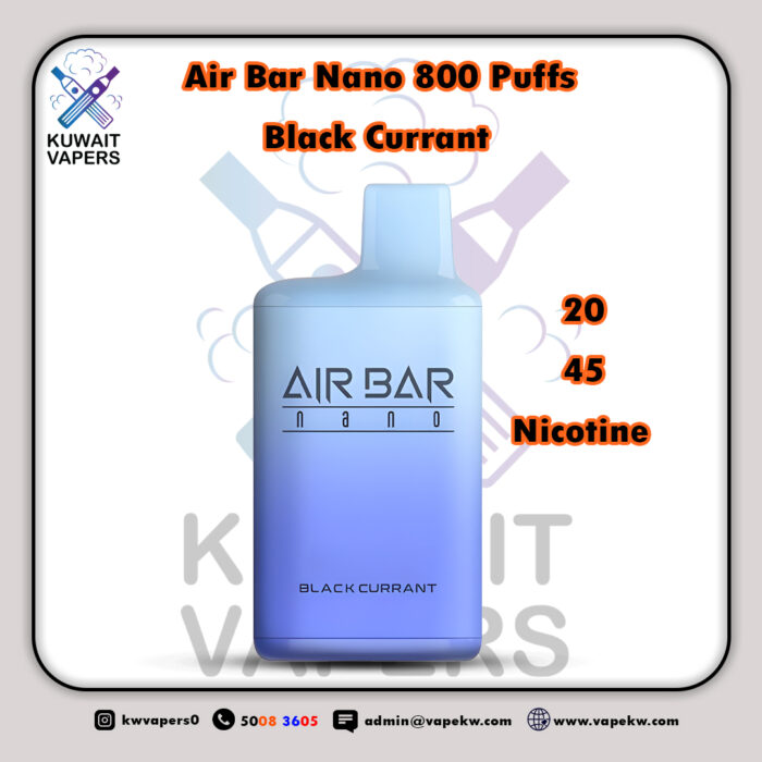 Air Bar Nano Black Currant 800 Puffs