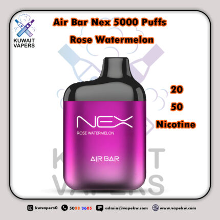 Air Bar Nex Rose Watermelon 5000 Puffs