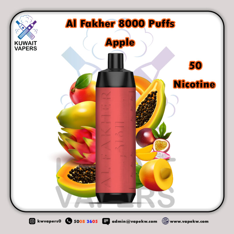 Al Fakher Apple 8000 puffs