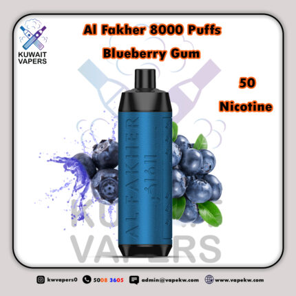 Al Fakher Blueberry Gum 8000 puffs