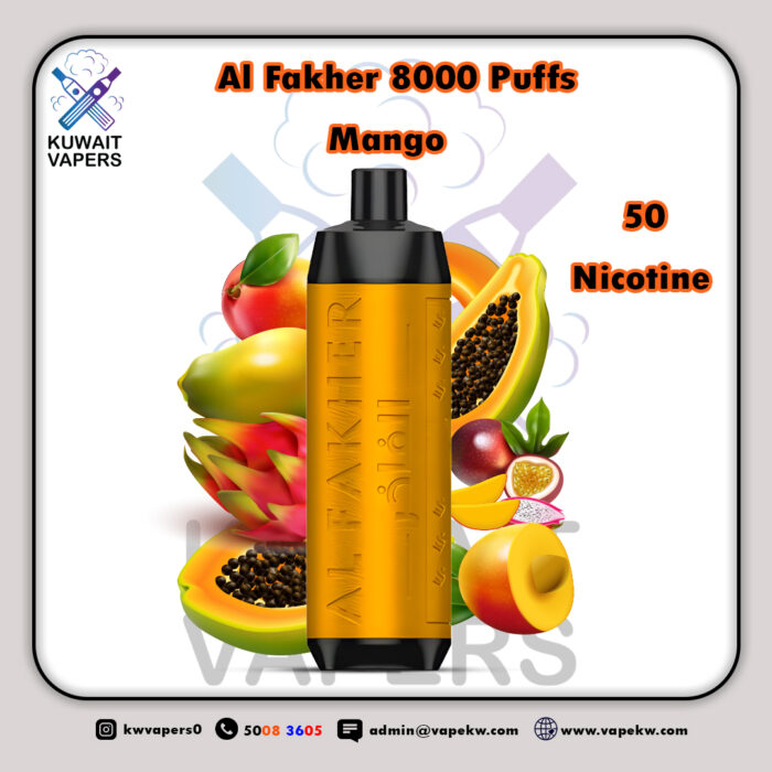 Al Fakher Mango 8000 puffs