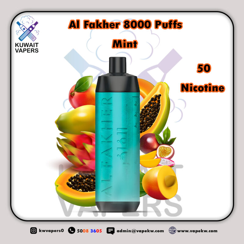 Al Fakher Mint 8000 puffs