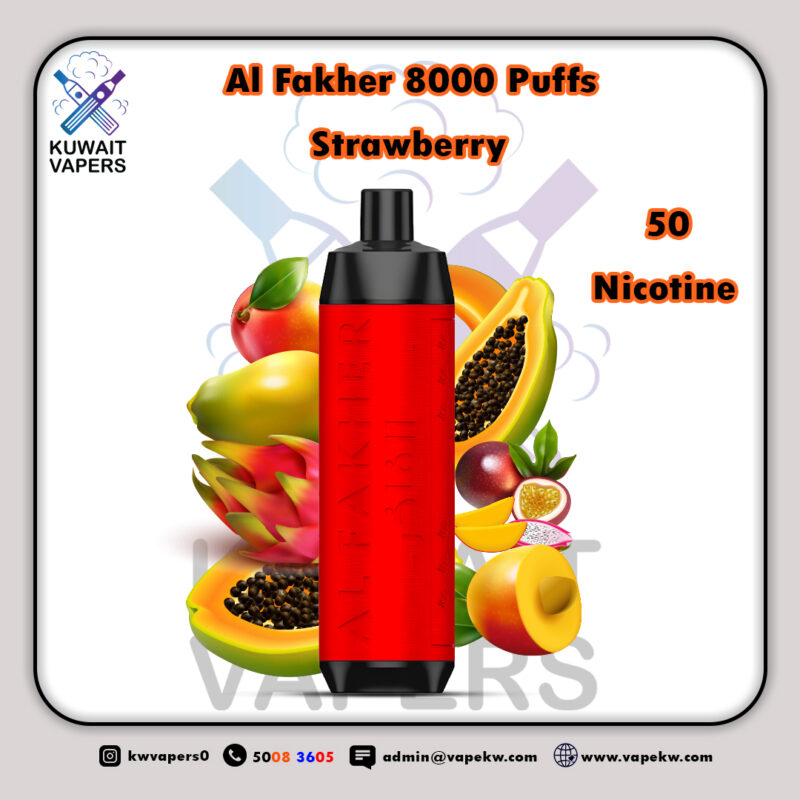 Al Fakher Strawberry 8000 puffs