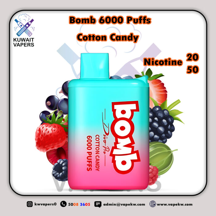 Bomb Cotton Candy 6000 puffs