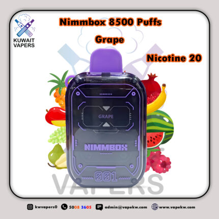 Nimmbox Grape 8500 Puffs