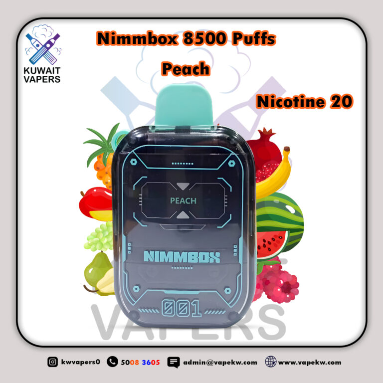 Nimmbox Peach 8500 Puffs