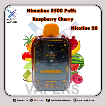 Nimmbox Raspberry Cherry 8500 Puffs