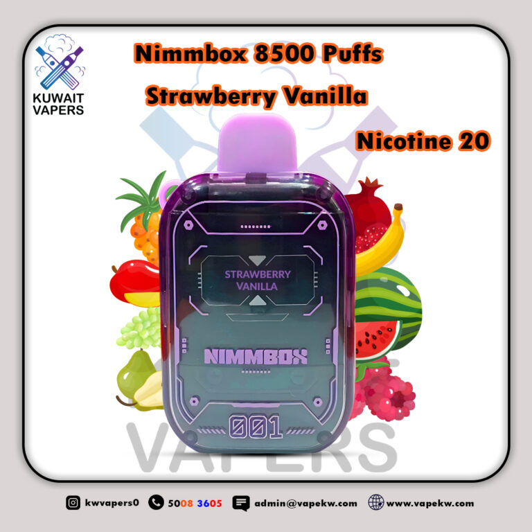 Nimmbox Strawberry Vanilla 8500 Puffs