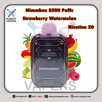 Nimmbox Strawberry Watermelon 8500 Puffs