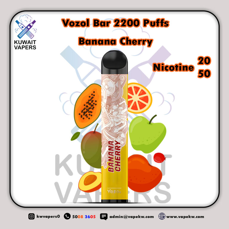 Vozol Bar Banana Cherry 2200 Puffs