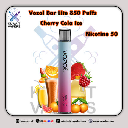 Vozol Bar Lite Cherry Cola Ice 850 Puffs