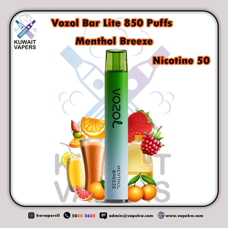 Vozol Bar Lite Menthol Breeze 850 Puffs