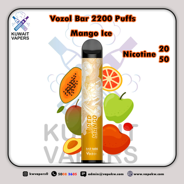 Vozol Bar Mango Ice 2200 Puffs