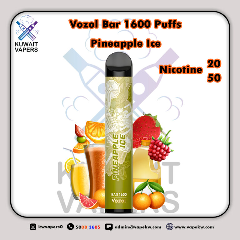 Vozol Bar Pineapple Ice 1600 Puffs