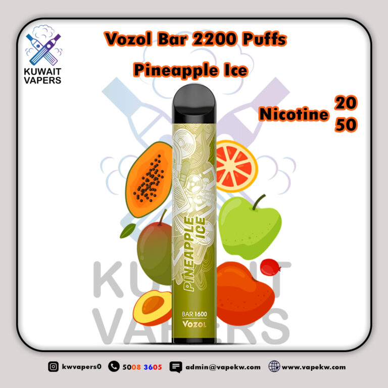 Vozol Bar Pineapple Ice 2200 Puffs