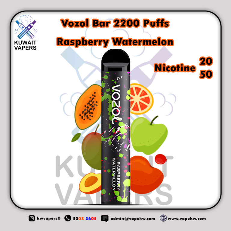 Vozol Bar Raspberry Watermelon 2200 Puffs