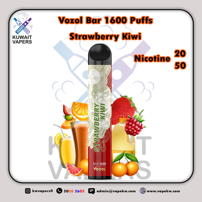 Vozol Bar Strawberry Kiwi 1600 Puffs