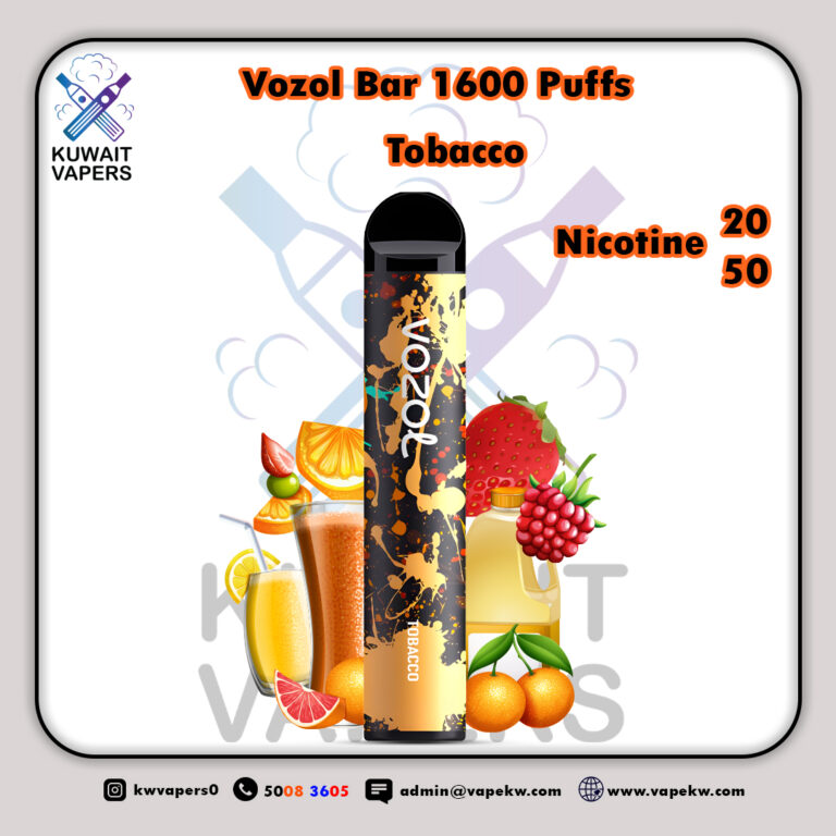 Vozol Bar Tobacco 1600 Puffs