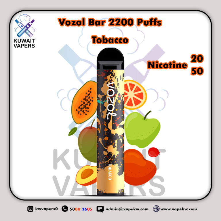 Vozol Bar Tobacco 2200 Puffs