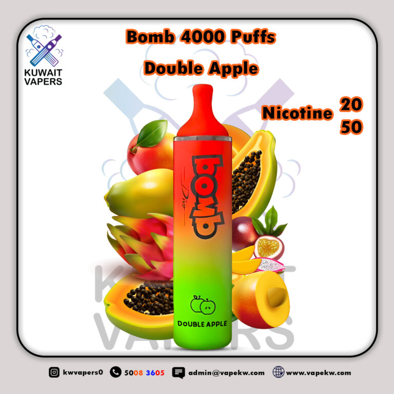 bomb Double Apple 4000 puffs