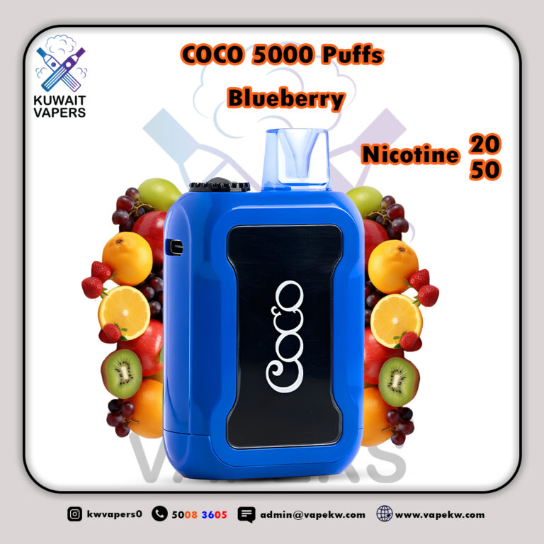 coco Blueberry 5000 puffs