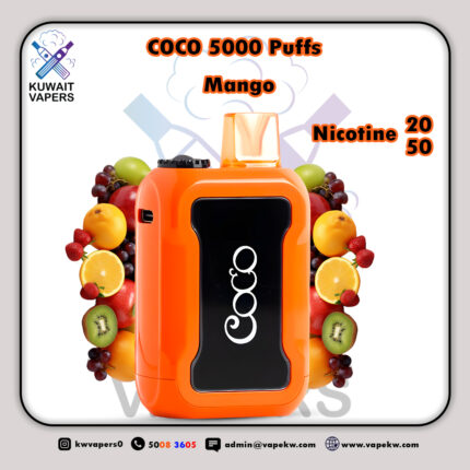 coco Mango 5000 puffs