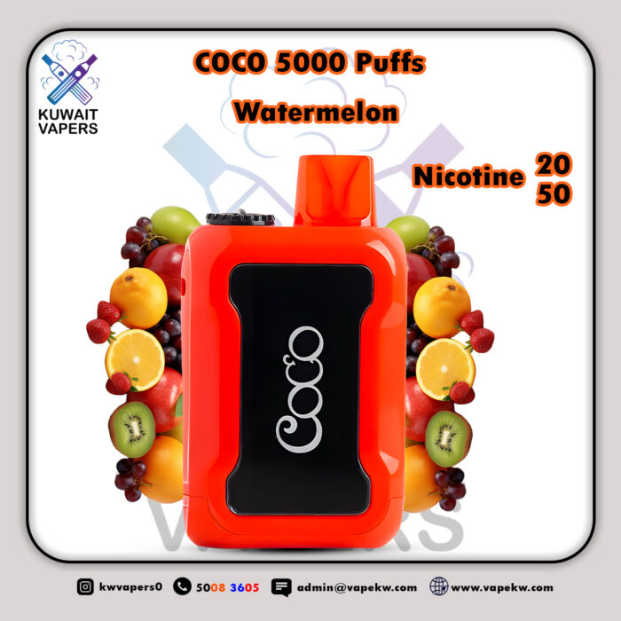 coco Watermelon 5000 puffs