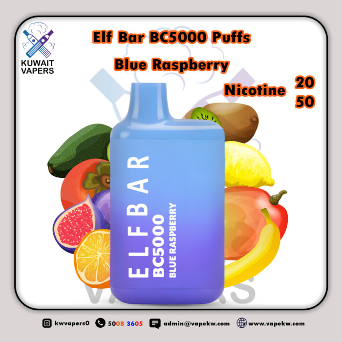 Elf Bar Blue Raspberry BC5000 Puffs