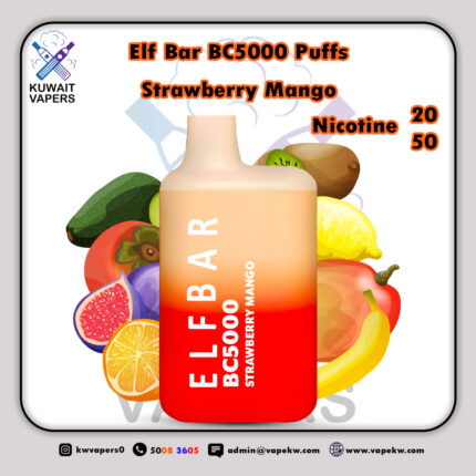 Elf Bar Strawberry Mango BC5000 Puffs