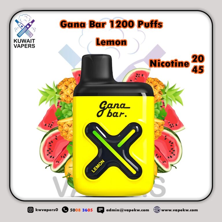 Gana Bar Lemon 1200 Puffs