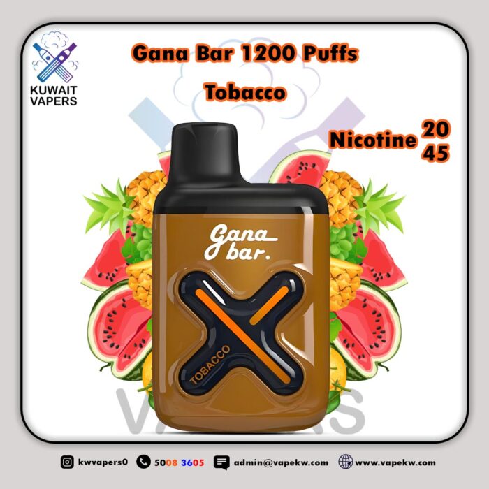 Gana Bar Tobacco 1200 Puffs