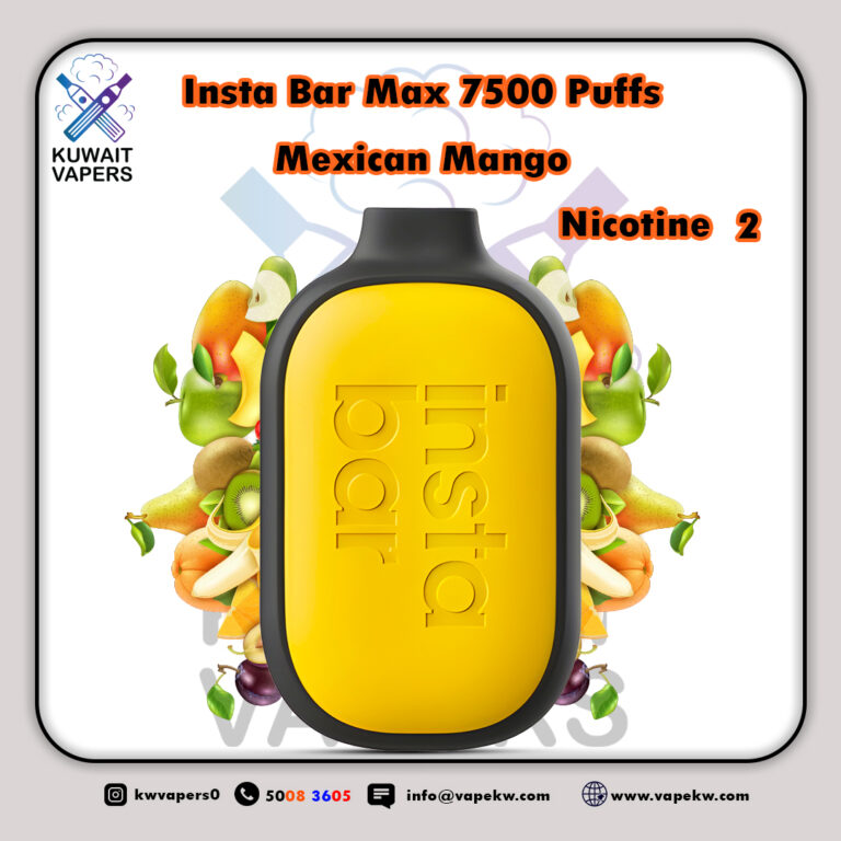 Insta Bar Max Mexican Mango 7500 Puffs