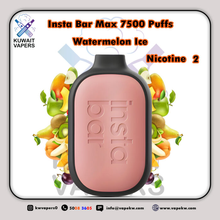 Insta Bar Max Watermelon Ice 7500 Puffs