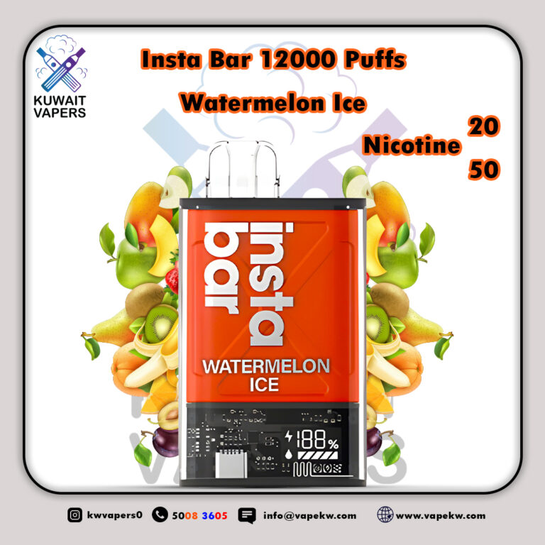 Insta Bar Watermelon Ice 12000 Puffs