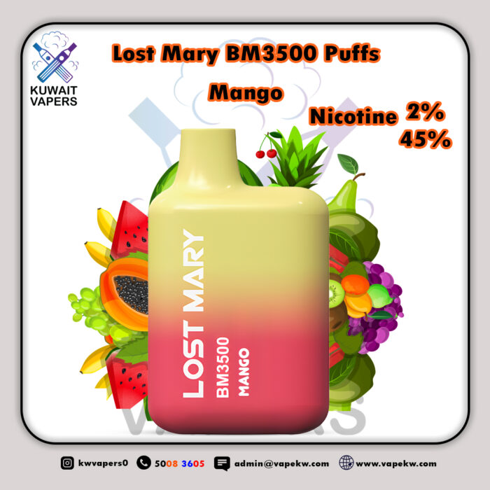 Lost Mary Mango BM3500 Puffs