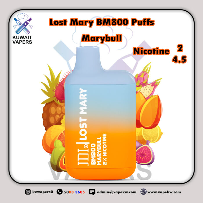 Lost Mary Marybull bm800 Puffs