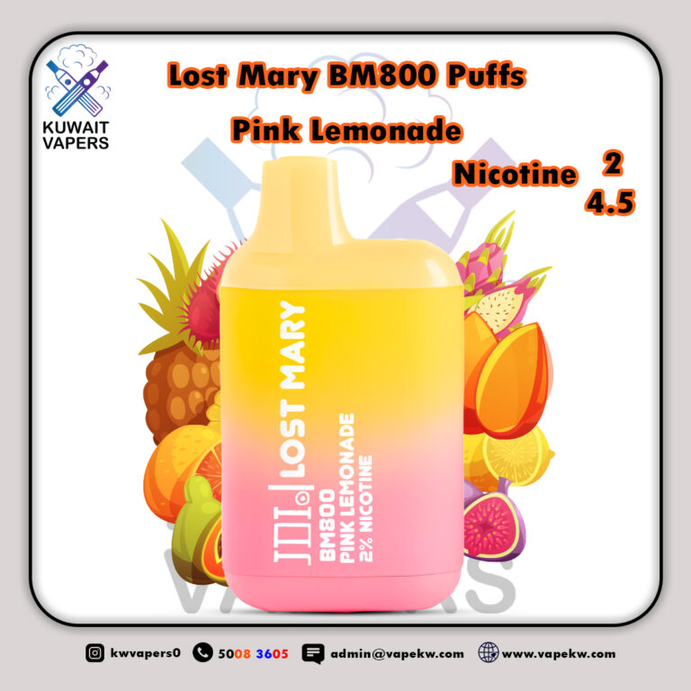 Lost Mary Pink Lemonade bm800 Puffs