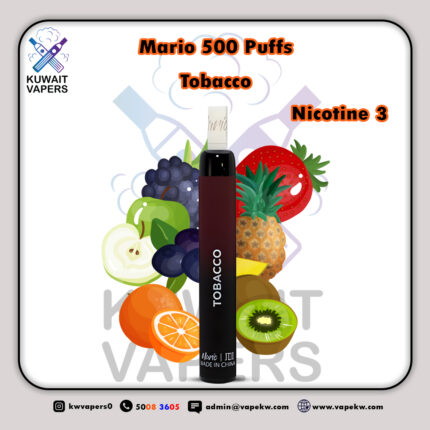 Mario Tobacco 500 Puffs