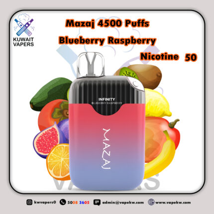 Mazaj Blueberry Raspberry 4500 Puffs