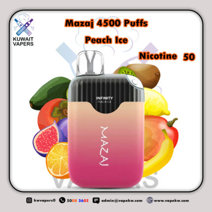 Mazaj Peach Ice 4500 Puffs