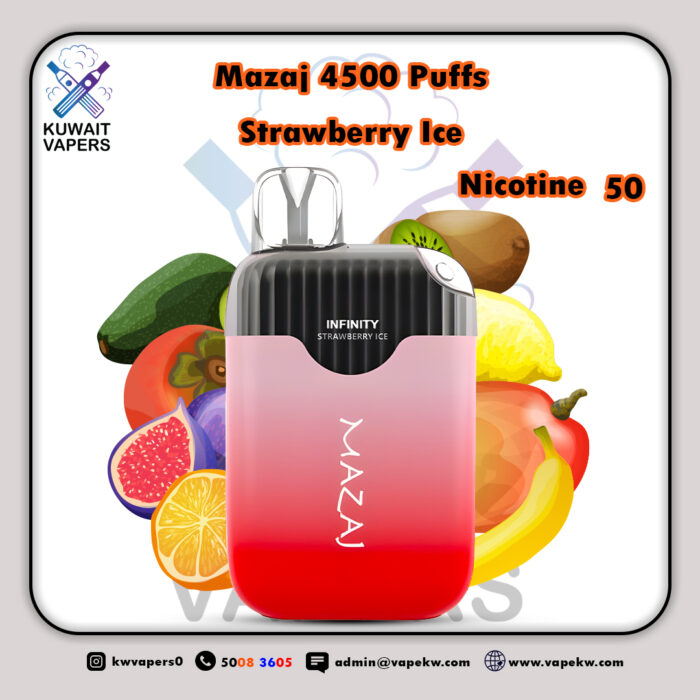 Mazaj Strawberry Ice 4500 Puffs