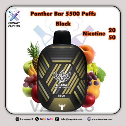 Panther Bar Black 5500 Puffs