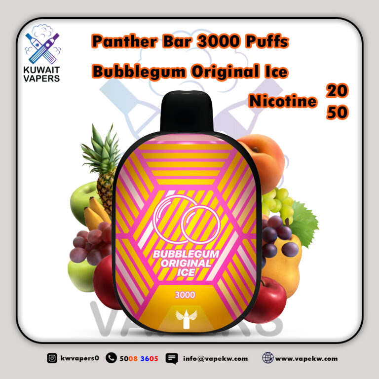 Panther Bar Bubblegum Original Ice 3000 Puffs