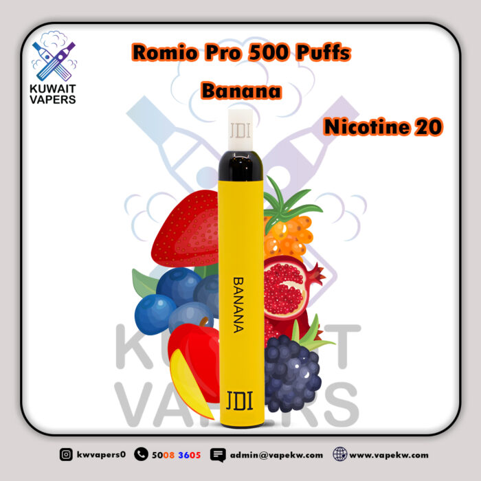 Romio Pro Banana 500 Puffs