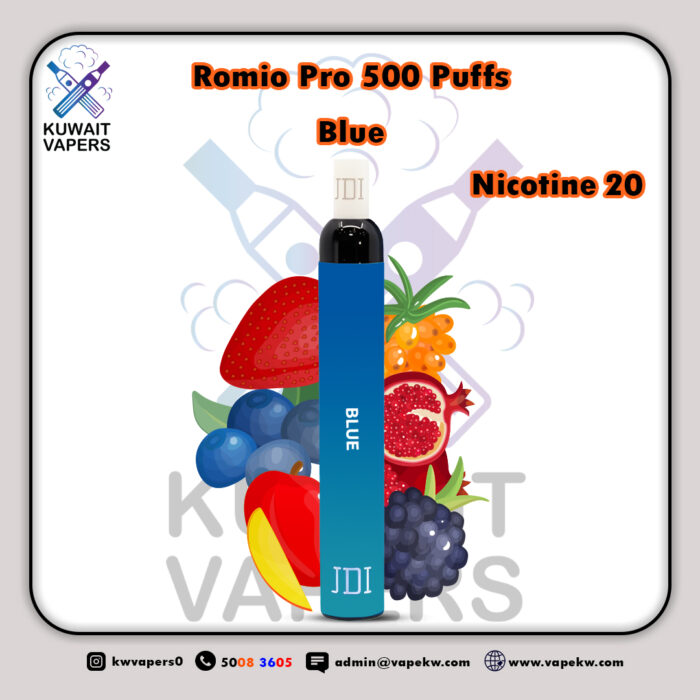 Romio Pro Blue 500 Puffs