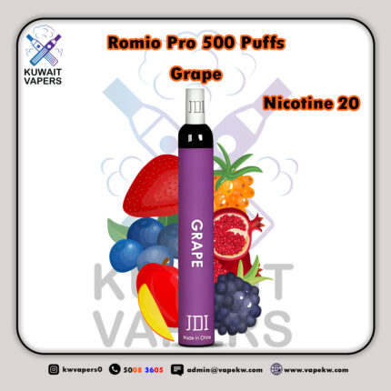 Romio Pro Grape 500 Puffs