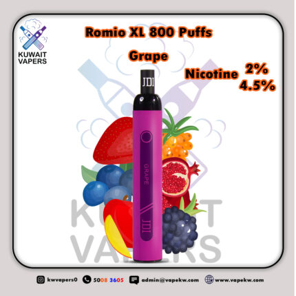 Romio XL Grape 800 Puffs