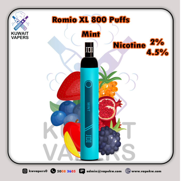 Romio XL Mint 800 Puffs