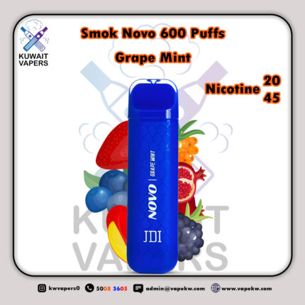 Smok Novo Grape Mint 600 Puffs